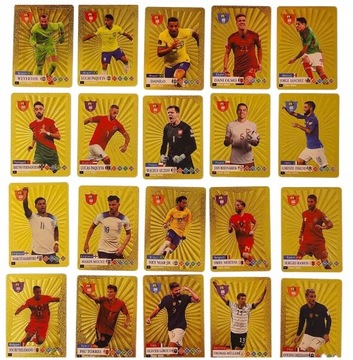 НАБОР АЛЬБОМОВ ФУТБОЛЬНЫХ КАРТочек + ЗОЛОТО-СЕРЕБРЯНЫЕ ФУТБОЛЬНЫЕ КАРТОЧКИ 110 ШТ.