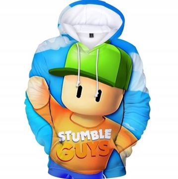 BLUZA 3D STUMBLE GUYS WSZYSTKIE ROZMIARY WZORY