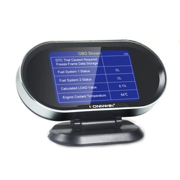 Монитор ошибок KW206 OBD2 в режиме реального времени