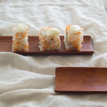 Drewniane tace Sushi