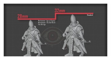 Silvermoor Elves Command Group - The Beholder Miniatures - Behelit Print