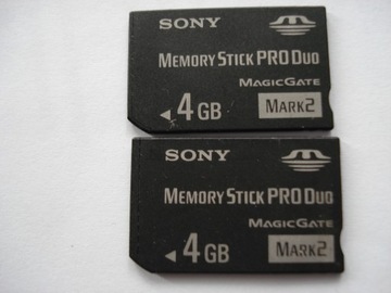 Memory Stick PRO DUO 4 ГБ для PSP