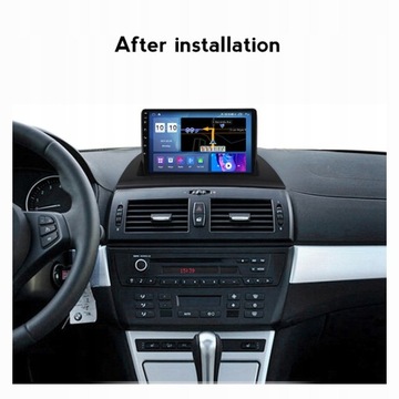 Радио BMW X3 E83 ANDROID 10 GPS WiFi PL камера