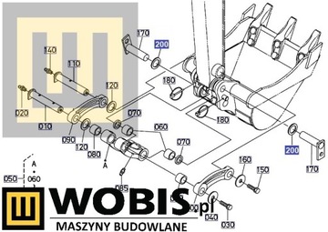 Podkładka DYSTANSOWA SWORZNIA Kubota - 6972866370