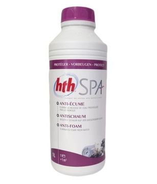 HTH Spa ANTYMUS ANTYPIANA usuwa pianę w wannach Spa / Jacuzzi 1L