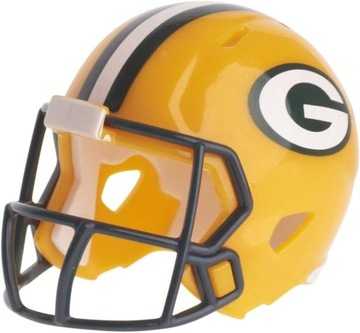 Green Bay Packers NFL Riddell Speed Pocket PRO mini kask piłkarski