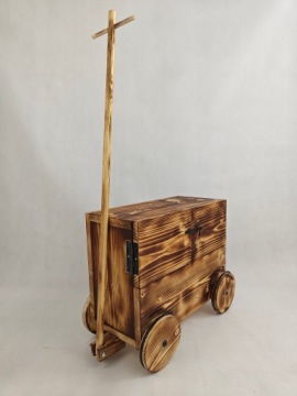 Мобильная конюшня для хобби-лошадей Art of Mind — крытая повозка, повозка с двумя лошадьми