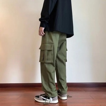 Casual Baggy Cargo Pants With Pockets For Men Loos