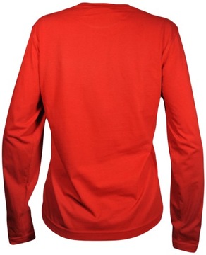 LEE koszulka LONGSLEEVE red LS LOGO _ S