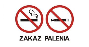 Zakaz palenia tytoniu i e-papierosów 1 10x20