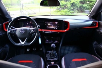 Opel Mokka II SUV 1.2 Turbo 100KM 2022 Opel Mokka 1.2 Turbo 100KM GS Line Salon PL I Wlasciciel Bezwypadkowa ASO, zdjęcie 35