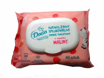Papier toaletowy nawilżany Dada Kids 60 sztuk