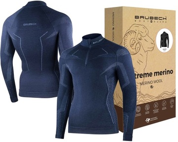 MOTOCYKLOWA BLUZA TERMOAKTYWNA Z WEŁNY MERINO -S