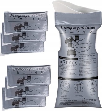 ПОРТАТИВНЫЙ ОДНОРАЗОВЫЙ МЕШОК ДЛЯ МОЧИ 12 шт.