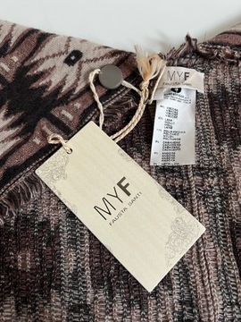 Пончо, шарф, кардиган, шерсть MYF.