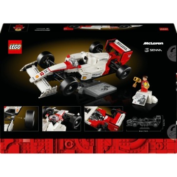 LEGO ICONS 10330 McLaren MP4/4 и Айртон Сенна
