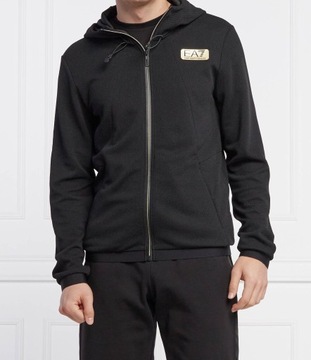 EA7 bluza | Regular Fit czarna