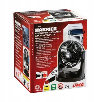 АВТОМОБИЛЬНЫЙ ВЕНТИЛЯТОР TIR АВТОБУС 24 В 6 ДЮЙМОВЫЙ ВЕНТИЛЯТОР