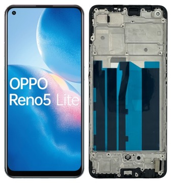 WYŚWIETLACZ LCD EKRAN DO OPPO RENO 5 LITE RAMKA