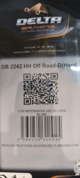 Передние правые тормозные колодки Can Am Maverick X3 Turbo Commander DB2242OR-D