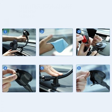 Joyroom Gravity Mount на присоске, черный