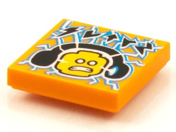 LEGO Vidiyo Tile 2 x 2 3068bpb1598