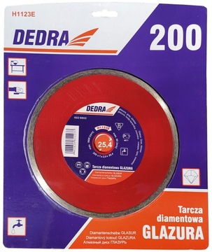 Tarcza diament.200mm/25,4mm cięcia płytek ceramicz
