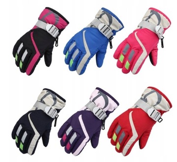 ДЕТСКИЕ ЗИМНИЕ ЛЫЖНЫЕ ПЕРЧАТКИ ДЛЯ СНЕГА, 4-7 ЛЕТ