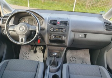 Volkswagen Touran II 1.2 105KM 2011 Volkswagen Touran 6-Biegow Tempomat Czujniki Parkowania Grzane Fotele 7-Os, zdjęcie 7