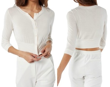 INTIMISSIMI sweter kardigan kaszmir ultralight L