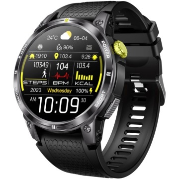 SMARTWATCH GPS AMOLED 400 мАч Меню PL Talks Водонепроницаемый Спорт POL
