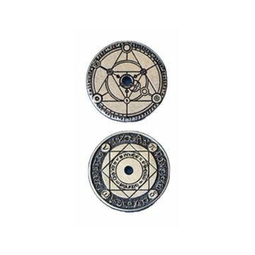 НАБОР ИЗ 3 МОНЕТ ВОЛШЕБНЫХ МЕТАЛЛИЧЕСКИХ РПГ РПГ