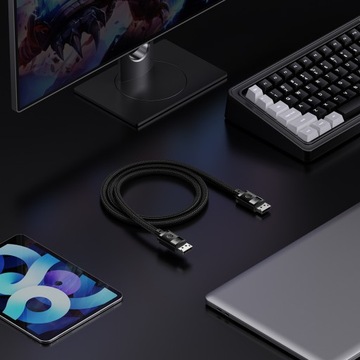 BASEUS KABEL DisplayPort 8K 60Hz FULL HD HDR 1m
