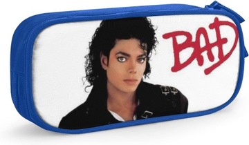 Niebieski piórnik Michael Jackson