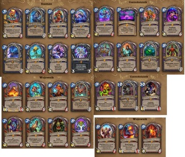 Учетная запись Hearthstone: 166 легенд и 100 наборов
