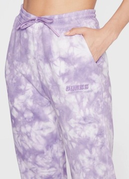 GUESS Spodnie Dresowe Regular Dora Tie Dye XS