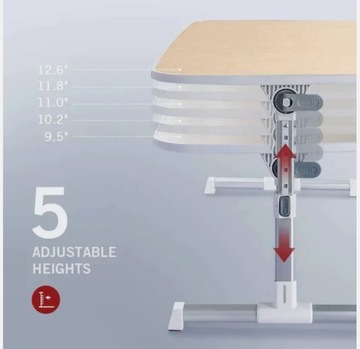 СКЛАДНОЙ СТОЛИК ДЛЯ НОУТБУКА ДЛЯ КРОВАТИ, АЛЮМИНИЕВЫЙ TAOTRONICS TT-SD003