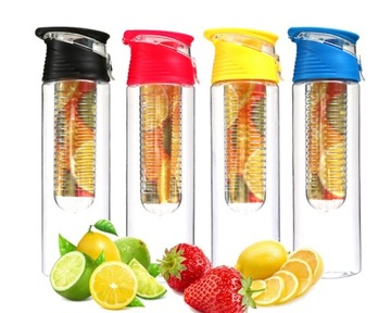 БУТЫЛКА СО ВСТАВКОЙ ДЛЯ ФРУКТОВОЙ ВОДЫ TRAINING GYM 750 МЛ + 50 МЛ БЕСПЛАТНО