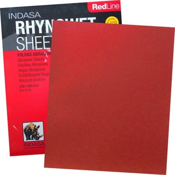 INDASA RED Лист наждачной бумаги на водной основе P100 50x