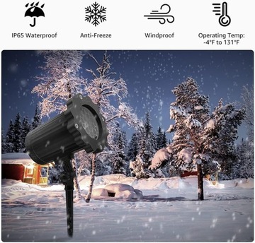 СВЕТОДИОДНЫЙ ПРОЕКТОР РОЖДЕСТВЕНСКИЙ СНЕЖНЫЙ ЛАЗЕРНЫЙ ПОЛЕТ ДЛЯ ДОМАШНЕГО ПРОЕКТОРА