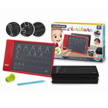 BUKI Tablet LCD znikopis + karty do nauki pisania