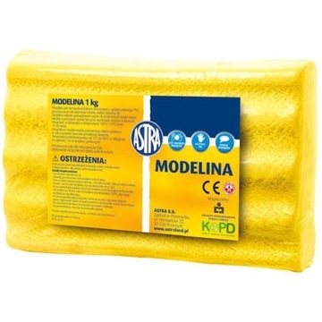 ASTRA Modelina 1 kg - żółta