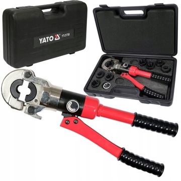 ТРУБОПРЕССОВОЧНАЯ МАШИНА YATO 8 МАТРИЦ PEX U/TH16-32, КОРПУС YT-21758