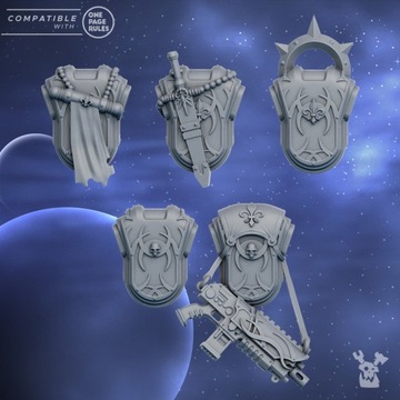 Silver Moon Daughters Backpacks Set x5 DakkaDakkaS