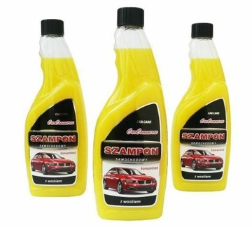 SZAMPON SAMOCHODOWY Z WOSKIEM 700ml