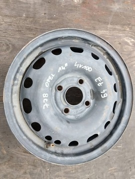 DISK OCELOVÝ OPEL 14" 4X100 ET49