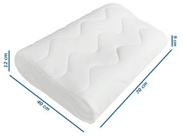 ПРОФИЛИРОВАННАЯ ПОДУШКА ВИСКО, СРЕДНЯЯ ЖЕСТКАЯ, БОЛЬШАЯ XL