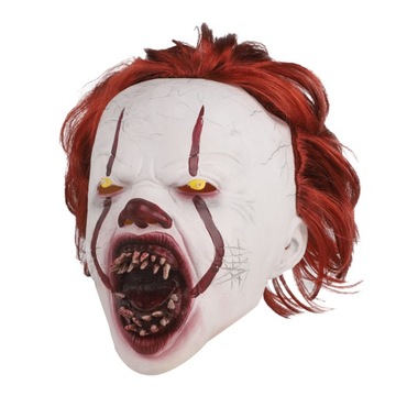 MASKA ZABÓJCZY KLAUN KLAUNA CLOWN Pennywise TO IT