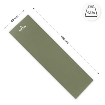 СПАЛЬНЫЙ КОВРИК ТОЛСТЫЙ 2-Х СЛОЙНЫЙ С ПЕНОЙ XPE 180X50X1,2СМ OUTTEC