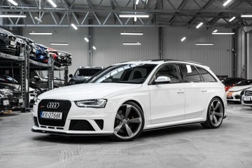 Audi A4 B8 RS4 Avant 4.2 FSI 450KM 2014 Audi RS4 Biały kruk. Jak nowa, Panorama, B&amp;O.